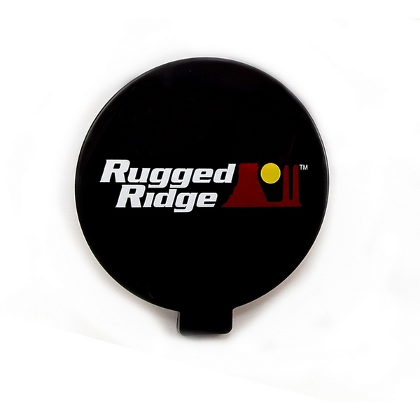 Rugged Ridge LIGHT COVER 6-IN SLIM BLACK EA 15210.57